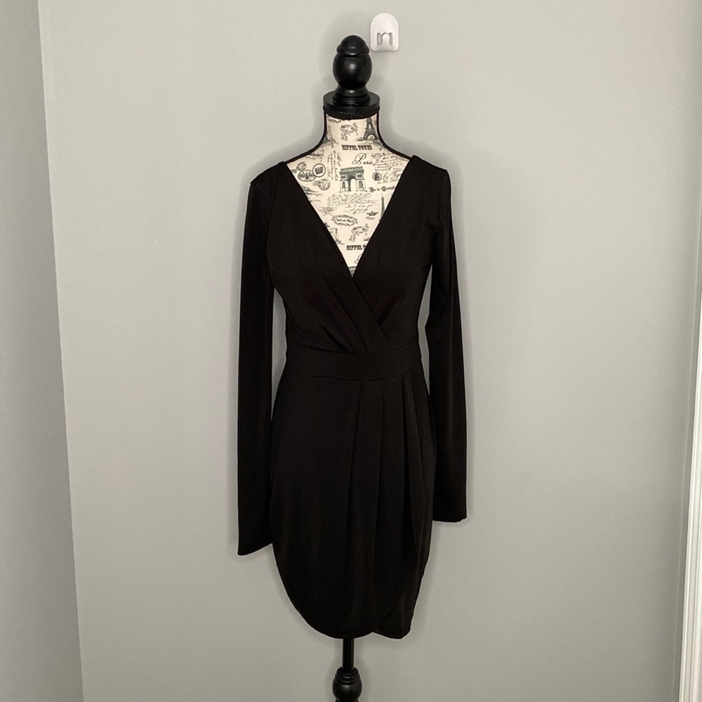 Revamped Black Dress (size medium)